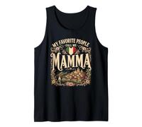 My Favorite People Call Me Mamma Italian Pride Italy Tank Top