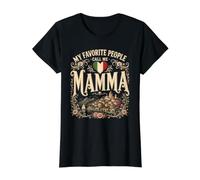 My Favorite People Call Me Mamma Italian Pride Italy Value Graphic T-Shirt