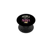 My Favorite People Call Me Nana Floral Flowers PopSockets Adhesive PopGrip