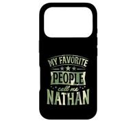 My Favorite People Call Me Nathan Personalized Name Case for iPhone 17 Pro