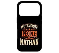 My Favorite People Call Me Nathan Personalized Name Case for iPhone 17 Pro