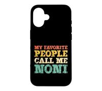 My Favorite People Call Me Noni Vintage Case for iPhone 16