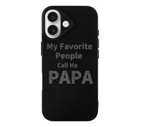 My Favorite People Call Me Papa Funny Case Compatible with iPhone 17 17 Air 17 Pro 17 Pro Max Protective Phone Cover
