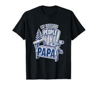 My Favorite People Call Me Papa Shirt with Pine Tree T-Shirt