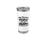 My Favorite People Call Me Pappy Stainless Steel Insulated Tumbler