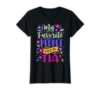 My Favorite People Call Me Tia Aunt Gift T-Shirt