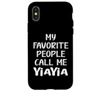 My Favorite People Call Me YiaYia Gr randmother Granny Case for iPhone X/XS