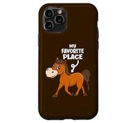 My Favorite Place Funny Horse Lover Case for iPhone 11 Pro