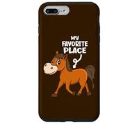 My Favorite Place Funny Horse Lover Case for iPhone 7 Plus/8 Plus