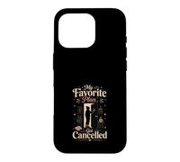 My Favorite Plan Got Cancelled Introvert Humor Case for iPhone 16 Pro
