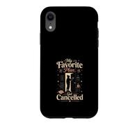 My Favorite Plan Got Cancelled Introvert Humor Case for iPhone XR