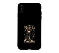My Favorite Plan Got Cancelled Introvert Humor Case for iPhone XS Max