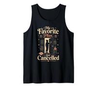 My Favorite Plan Got Cancelled Introvert Humor Tank Top