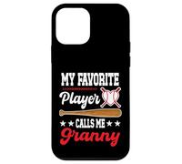 My Favorite Player Calls Me Granny Baseball Mother's Day Case for iPhone 12 mini