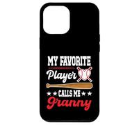 My Favorite Player Calls Me Granny Baseball Mother's Day Case for iPhone 12 Pro Max
