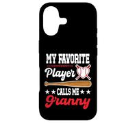 My Favorite Player Calls Me Granny Baseball Mother's Day Case for iPhone 17