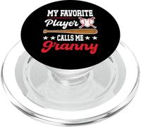 My Favorite Player Calls Me Granny Baseball Mother's Day PopSockets PopGrip for MagSafe