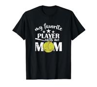 My Favorite Player Calls Me Mom Value Graphic T-Shirt, Men, Black, S
