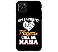 My Favorite Players Call Me Nana Funny Volleyball Nana Case for iPhone 11 Pro Max