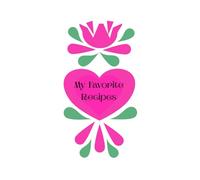 My Favorite Recipes Pink and Green: The inside features a signature page, along with 120 pages to record your favorite recipe, and an index in the back.