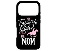 My Favorite Rider Calls Me Mom Funny Horse Lover Equestrian Case for iPhone 17 Pro