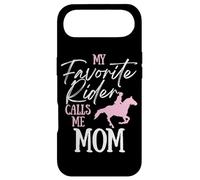 My Favorite Rider Calls Me Mom Funny Horse Lover Equestrian Case for iPhone Air
