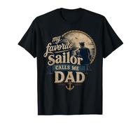 My Favorite Sailor Calls Me Dad Vintage T-Shirt