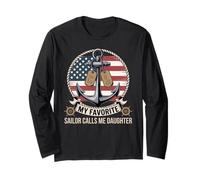My Favorite Sailor Calls Me Daughter Long Sleeve T-Shirt