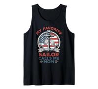 My Favorite Sailor Calls Me Mom Tank Top