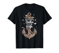My Favorite Sailor Calls Me Wife Proud Sailor Wife Anchor T-Shirt