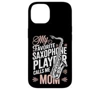 My Favorite Saxophone Player Calls Me Mom Band Mother Case for iPhone 14