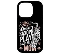 My Favorite Saxophone Player Calls Me Mom Band Mother Case for iPhone 14 Pro