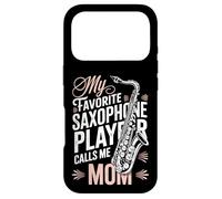 My Favorite Saxophone Player Calls Me Mom Band Mother Case for iPhone 17 Pro