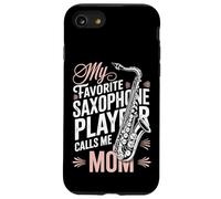 My Favorite Saxophone Player Calls Me Mom Band Mother Case for iPhone SE (2020) / 7/8