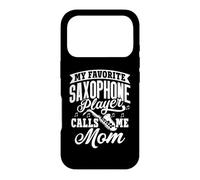 My Favorite Saxophone Player Calls Me Mom - Sax Band Family Case for iPhone 17 Pro