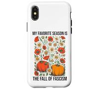 My Favorite Season is the Fall Fascism No Kings in America Case for iPhone X/XS