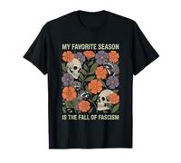 My Favorite Season is The Fall of Fascism Feral Raccoons T-Shirt