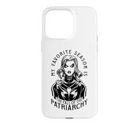 My Favorite Season Is The Fall Of The Patriarchy Goth Witch Case for iPhone 15 Pro Max