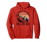 My Favorite Ski Buddies Call Me Dad, Retro Ski Gifts Pullover Hoodie