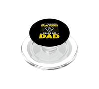 My Favorite Social Worker Calls Me Dad Funny Fathers Day PopSockets PopGrip for MagSafe