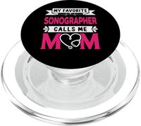 My Favorite Sonographer Calls Me Mom Funny Mother's Day PopSockets PopGrip for MagSafe