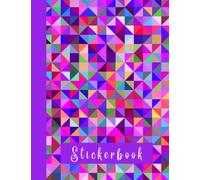 My Favorite Sticker Book: Blank Sticker Book for kids 2-4, 3-5, 4-8.: Sticker Collecting Album: 8.5 x11, Big book of Sticker Collection for boys, girls, kids, toddlers.