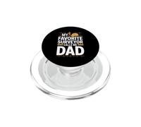My Favorite Surveyor Calls Me Dad Proud Fathers Day PopSockets PopGrip for MagSafe