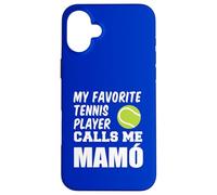 My Favorite Tennis Player Calls Me Mamo Irish Grandma Case for iPhone 16 Plus