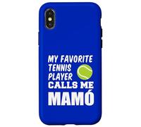 My Favorite Tennis Player Calls Me Mamo Irish Grandma Case for iPhone X/XS