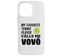 My Favorite Tennis Player Calls Me Vovo Portuguese Grandpa Case for iPhone 14 Pro Max