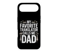My Favorite Translator Calls Me Dad Proud Fathers Day Case for iPhone Air