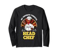 My Favorite Turkeys Call Me Head Chef Long Sleeve T-Shirt