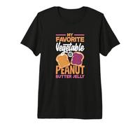 My Favorite Vegetable is Peanut Butter Jelly Premium T-Shirt