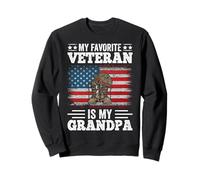 My Favorite Veteran Is My Grandpa Sweatshirt